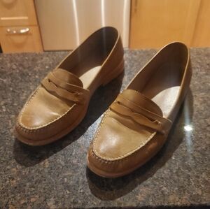 Frye Leather Penny Loafers